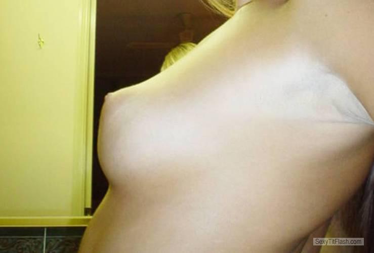 Tit Flash: My Small Tits (Selfie) - SlientbutViolent from United States